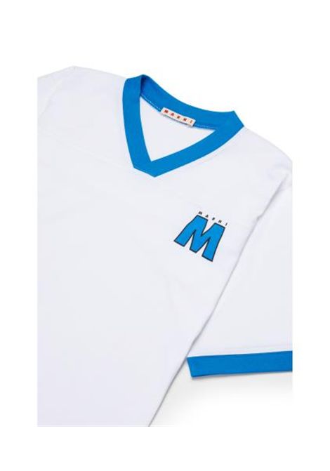 T-shirt con logo MARNI KIDS | M01769 M00RF0MC78
